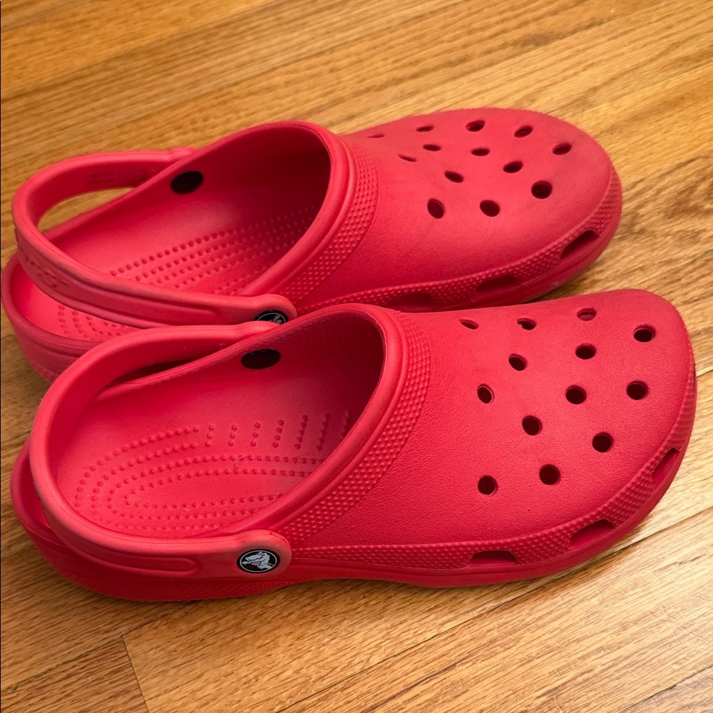 Red Crocs Clog